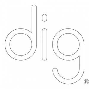 Dig Design logo dark